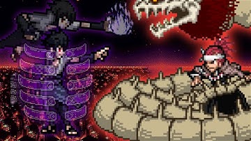 Renji Vs Sasuke (all forms) in Jump Force Mugen