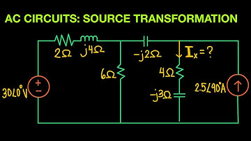 AC Circuit Episode 20:  Source Transformation Part 2
