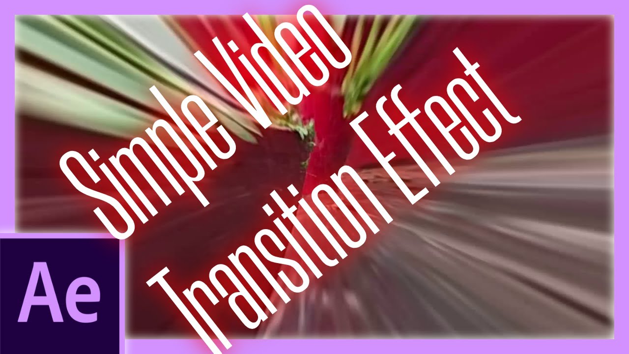 Simple Video Transition Effect | After Effects Tutorial - YouTube