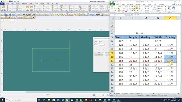 NUMERIC RULE TABLE AND EVEN GRADING #Gerber #PDS #Training