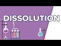 Dissolution et solutions  chimie  seconde