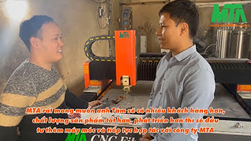 Máy cắt Laser Fiber và Máy cắt Plasma CNC MTA cung cấp được khách hàng tại Thanh Hóa đánh giá cao