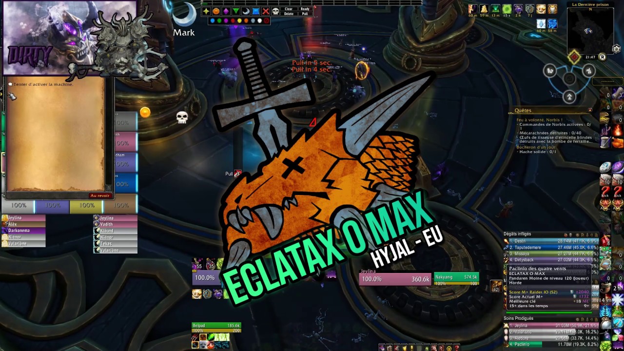 [ECLATAX O MAX] Azshara MM - Warlock/RL