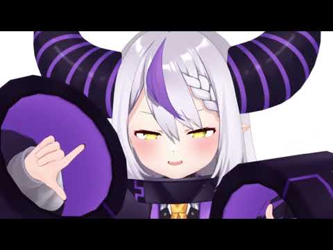 【MMDホロライブ】あなたと画面越し【ラプラス・ダークネス／laplusdarknesss】hololive