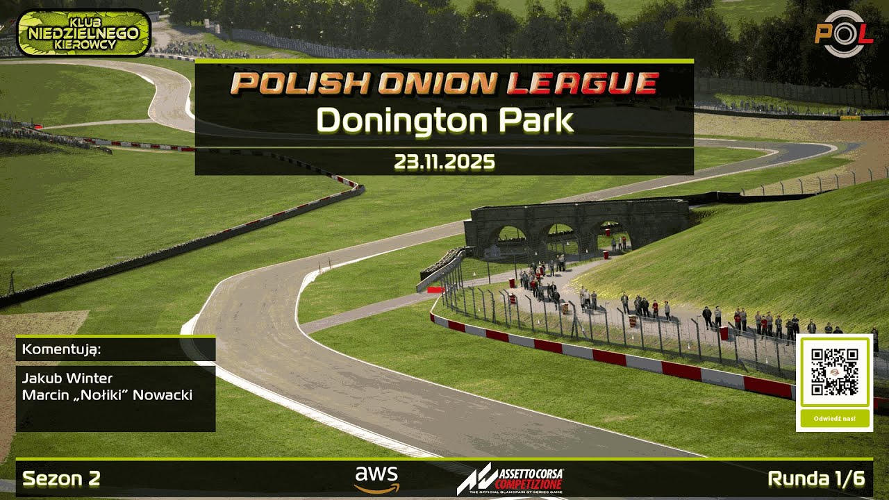 [ACC/KNK] Polish Onion League | S2R01 | Donington Park - Klub Niedzielnego Kierowcy