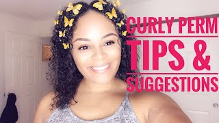 Do's and Dont's With a Perm| Tips & Suggestions