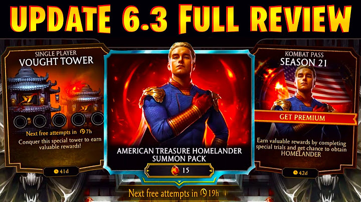 UPDATE 6.3 is LIVE in MK Mobile! Horrible Packs, Crazy Bugs. Homelander Hunt!