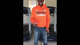 Famous Al Joyner US Woman's Track and Field Coach with Quad Loop Profile