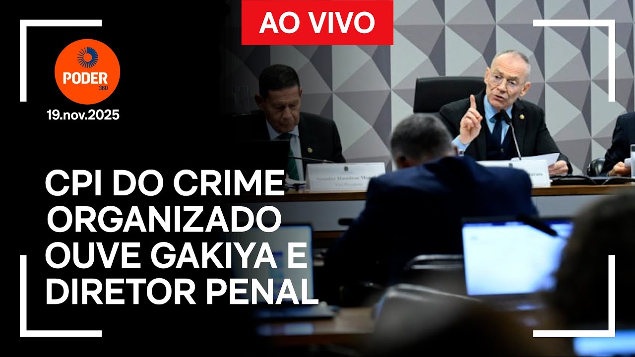 Ao vivo: CPI do Crime Organizado ouve diretor penal e o promotor Gakiya