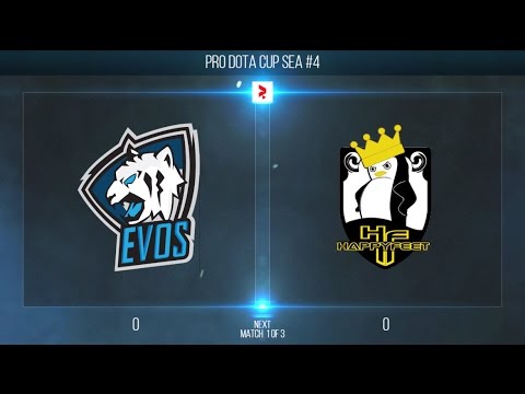 Pro Dota Cup SEA #4 - EVOS vs HappyFeet - BO3 - Pro Dota Cup SEA #4 - EVOS vs HappyFeet - BO3