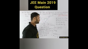 || JEE Main 2019 Question || Complete video link in Description. #shorts #justmathsejee
