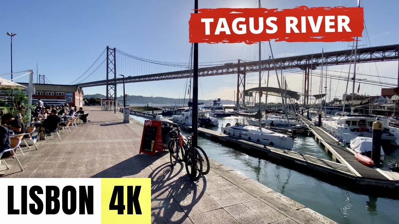 LISBON, PORTUGAL 🇵🇹 [4K] Tagus River — Walking Tour - YouTube