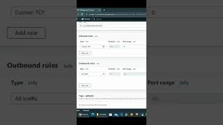 How to create AWS VPC Security Group