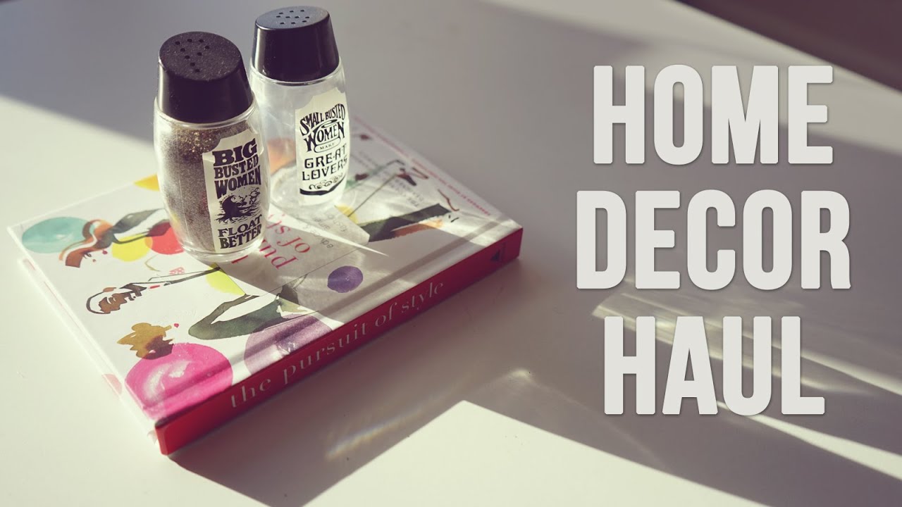 Home Decor Haul YouTube