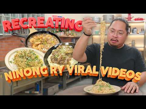RECREATING 2020 DISHES | Ninong Ry