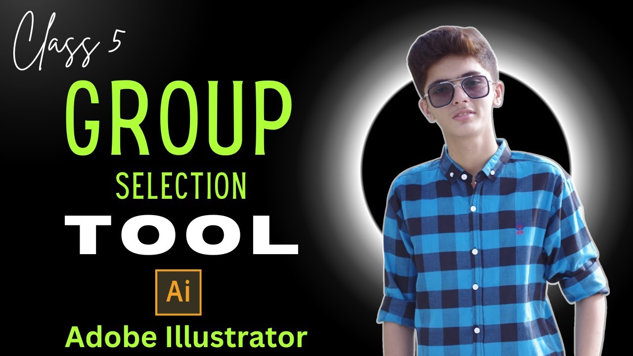 Group Selection Tool Adobe Illustrator Urdu Hindi Class 5 group-selection-tool-adobe-illustrator-urdu-hindi-class-5