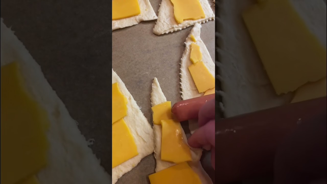 Cheesy Extra Sharp Cheddar Pigs in a Blanket
