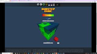 Buttonbass.com dubstep cube screenshot 2