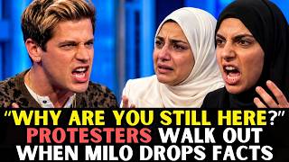 Muslim Hecklers Starts CRYING, Left The Hall In SHAME After Milo Yiannopoulos BRUTALLY DESTROYS THEM