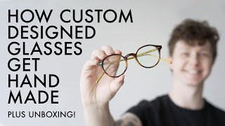 Custom Glasses Being Handmade!