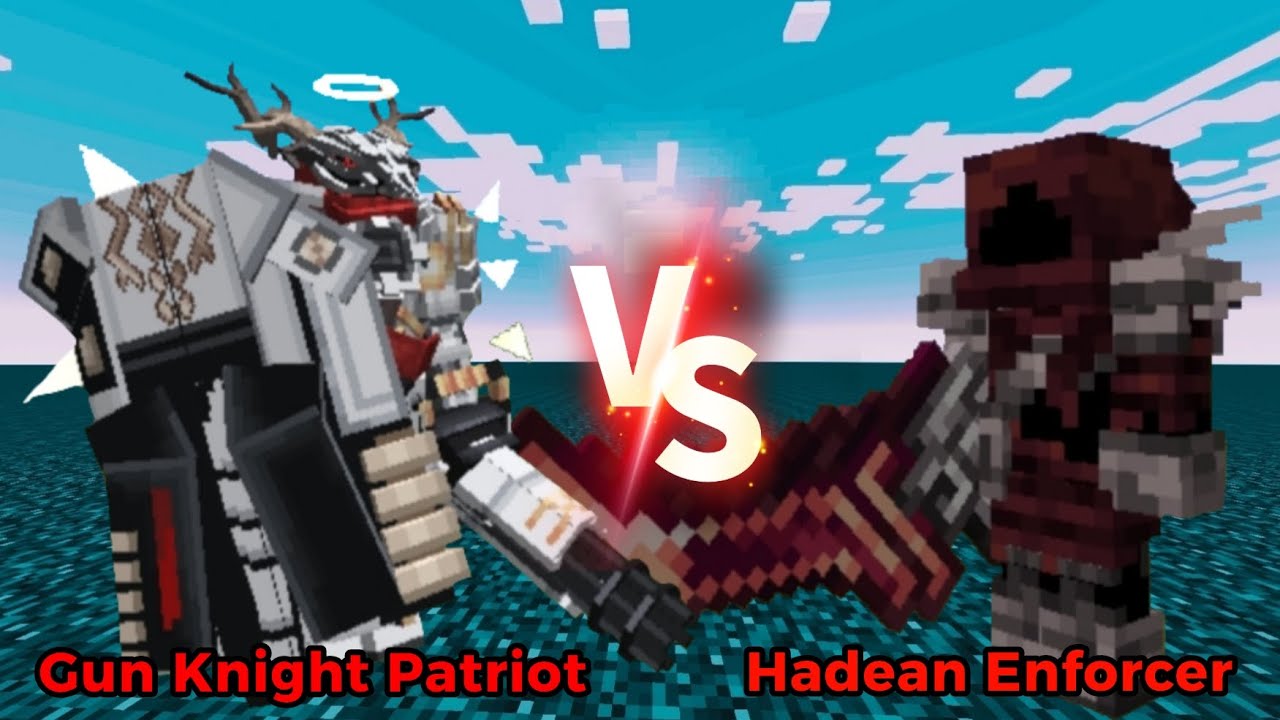 Hadean Minecraft Gun Knight Patriot VS Hadean Enforcer | 1.20.1 Minecraft Java Mob ...