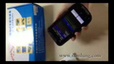 2012 NEW SUMLUNG SL-MS50 wireless barcode reader.