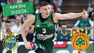 Kyle Guy ● 2023/24 Best Plays & Highlights ● Lenovo Tenerife & Panathinaikos BC