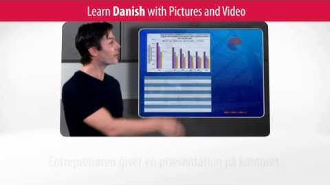 Learn Danish Vocabulary with Pictures and Video - Danish Words for the Workplace