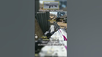 Best Grau Gunsmith in Season 3 in COD Mobile #shorts #graugunsmith