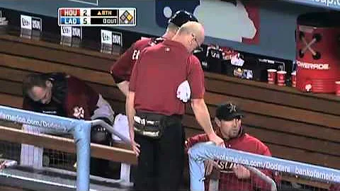 2009/07/18 Erstad's injury