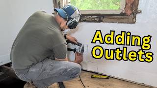 How To Cut Through Thick Plaster | rental rehab - ep 6