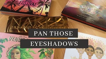 Pan Those Eyeshadows Finale 2020 & Intro 2021