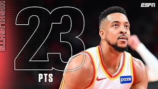 CJ MCCOLLUM HITS THE DAGGER 🗡️ Hawks take a 2-1 lead vs. Knicks in 1st Round | NBA on ESPN