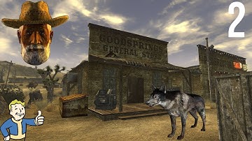 Tutorial | Goodsprings | Ghost Town Gunfight - Fallout New Vegas Part 2 - No Commentary