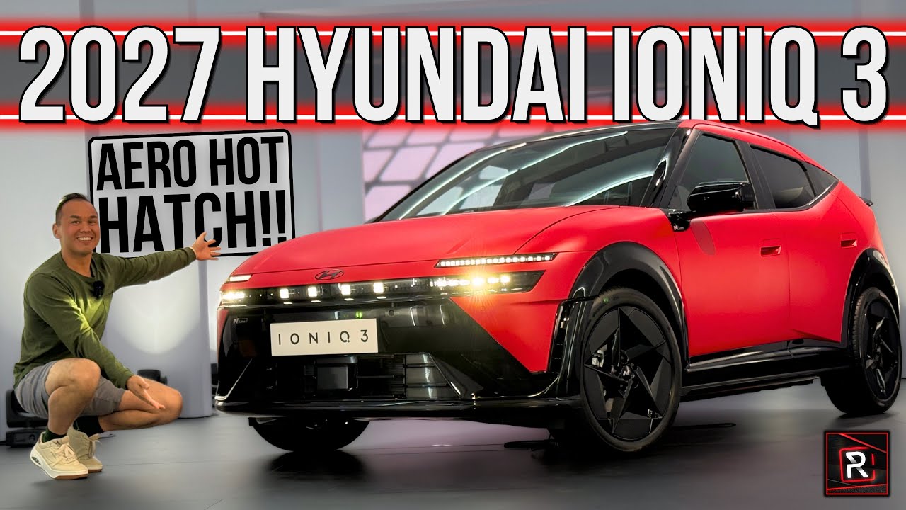 Veloster Reincarnation?! | 2027 Hyundai Ioniq 3 N-Line Detailed First Look