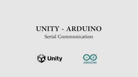 Aruiono to Unity Serial Communication