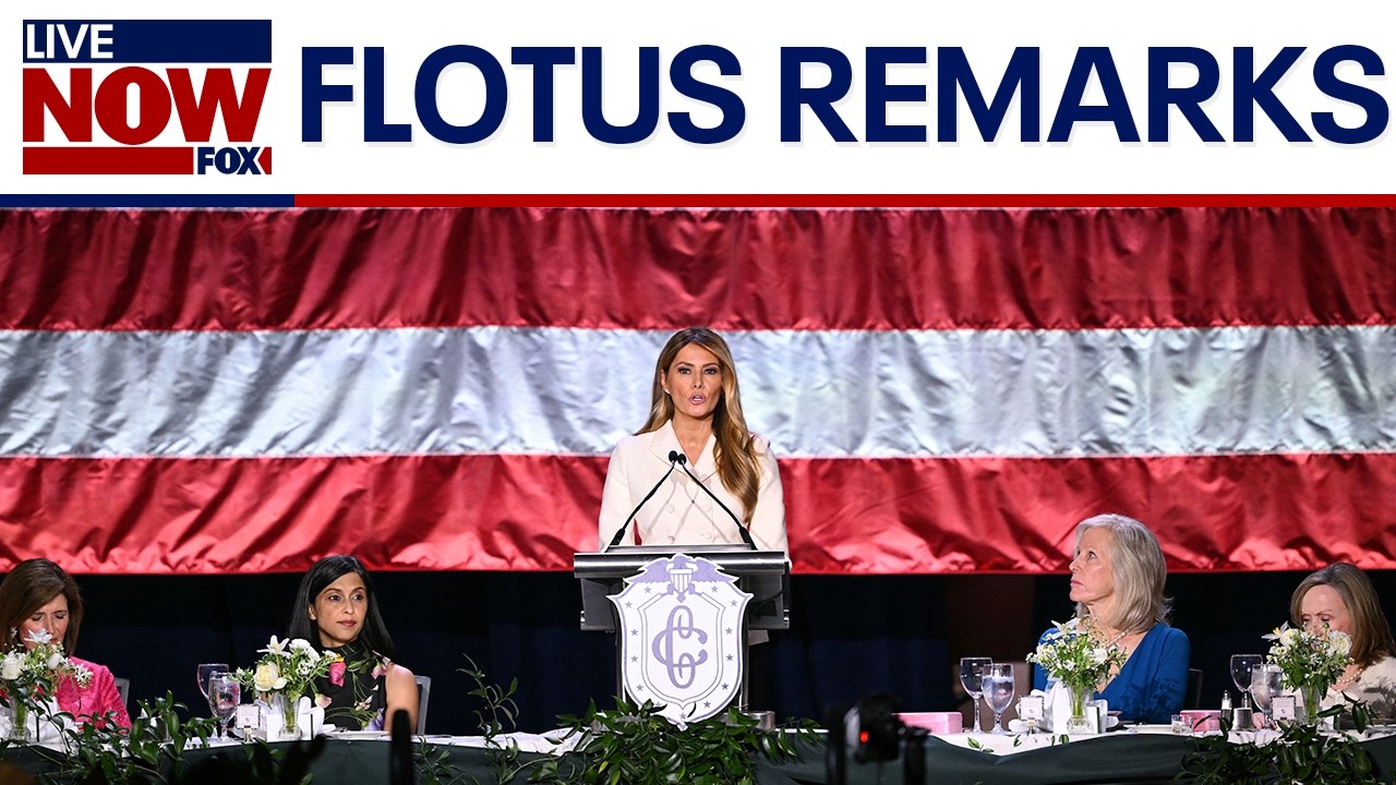 First Lady Melania Trump delivers remarks at 113th annual First