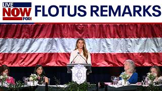 First Lady Melania Trump Ders Remarks At 113th Annual First Ladys Luncheon