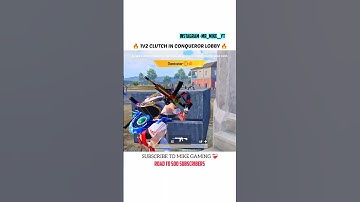 1v2 Clutch In Conqueror lobby domination #pubgmobile #bgmi #shorts