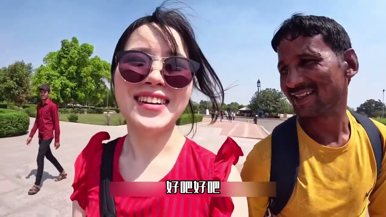 韩国博主第一次去印度旅游，多次被当地的小孩子跟踪