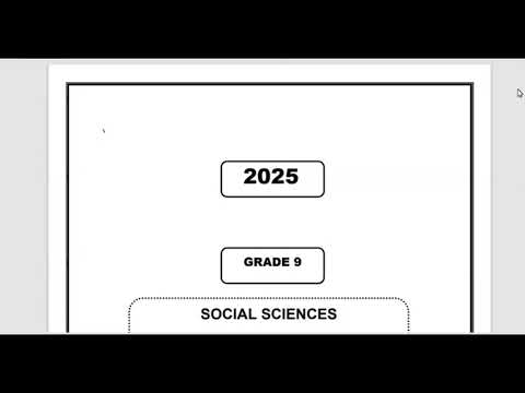 GRADE 9 SOCIAL SCIENCES MEMO TERM 3 SOCIAL SCIENCES GRADE 9 GEOGRAPHY THUNDEREDUC