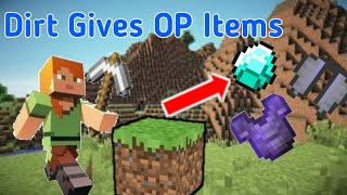Mining Dirt Gives Op Items | Playing Minecraft With Mod/Addon by Ember Parth 591 views 2 weeks ago 14 minutes, 48 seconds