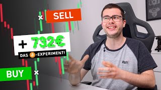 1 Woche täglich Bitcoins traden! | Selbstexperiment