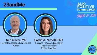 ALK+ Summit 2024: 23andMe