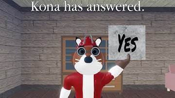 ASKING KONA ANYTHING ON ROBLOX PIGGY!! (Game By ChockyBlox)