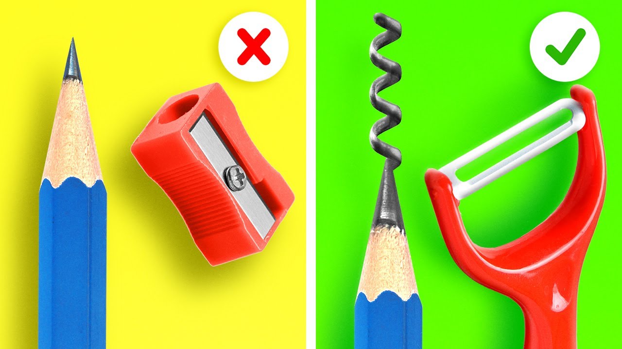 FUN DIY SCHOOL SUPPLIES IDEAS || Cool and Useful DIY Hacks By 123 GO ...