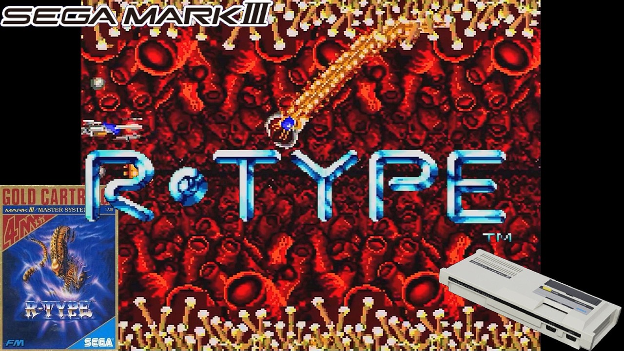 [MkⅢ]セガマークⅢ版「R-TYPE」ノーミスクリア[60fps]＊修正版