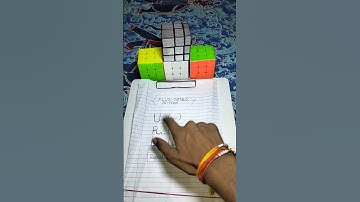 formula se U2.R2.L2. 4 by 4 cube pattern#youtube #shorts
