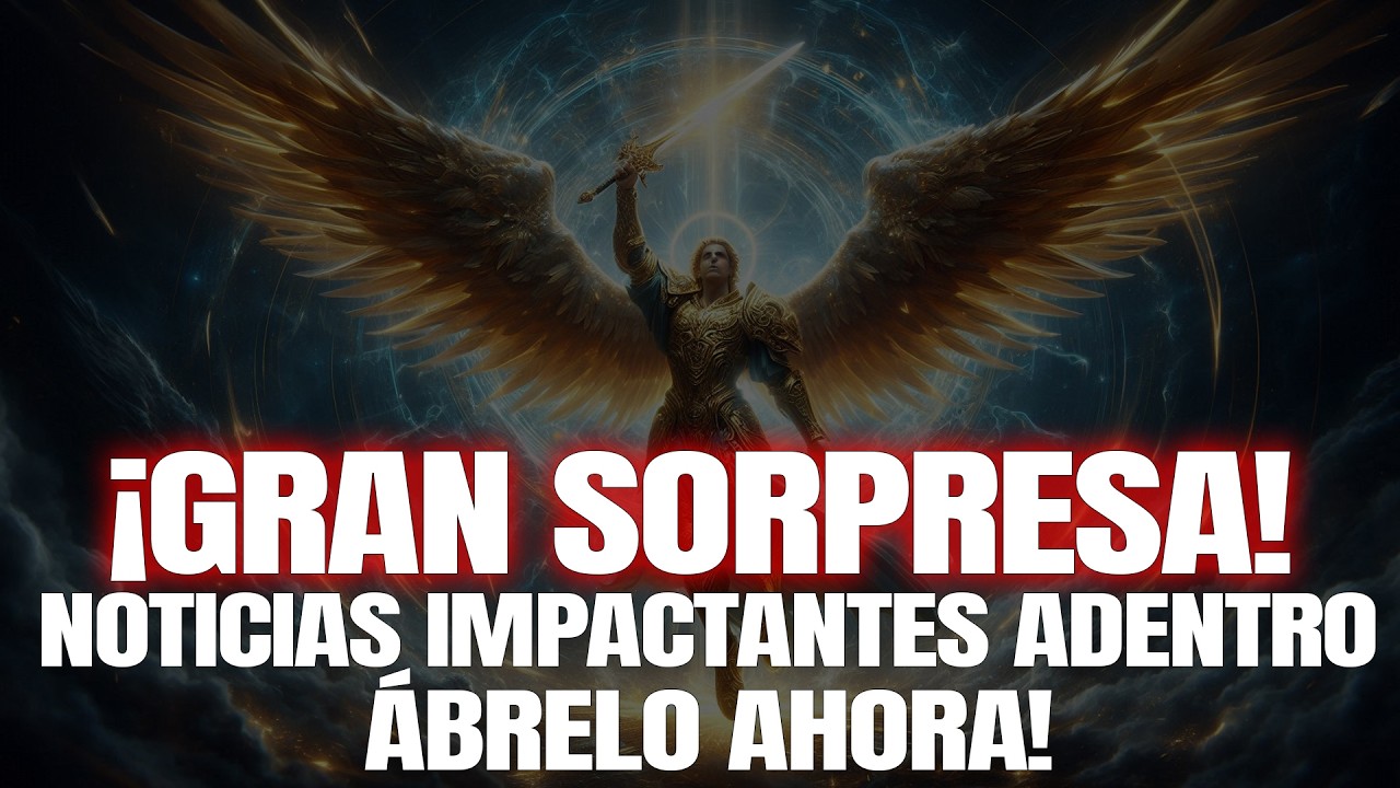 🔴 SOLO QUEDAN 10 MINUTOS — EL ARCÁNGEL MIGUEL DICE : TE ORDENO QUE ABRAS ESTO AHORA MISMO...