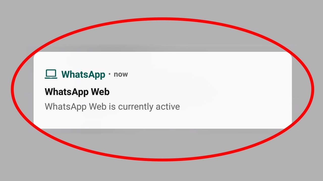 How To Disable/Hide Whatsapp Web Is Currently Active Notification In Android Mobile \u0026 Ios